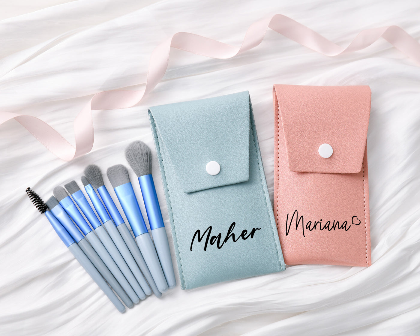 Custom Makeup Brush Set, Gift for Woman, Bridesmaid Gifts, Birthday Gifts, Valentine's Day Gifts For Her, Bridesmaid Makeup Brush