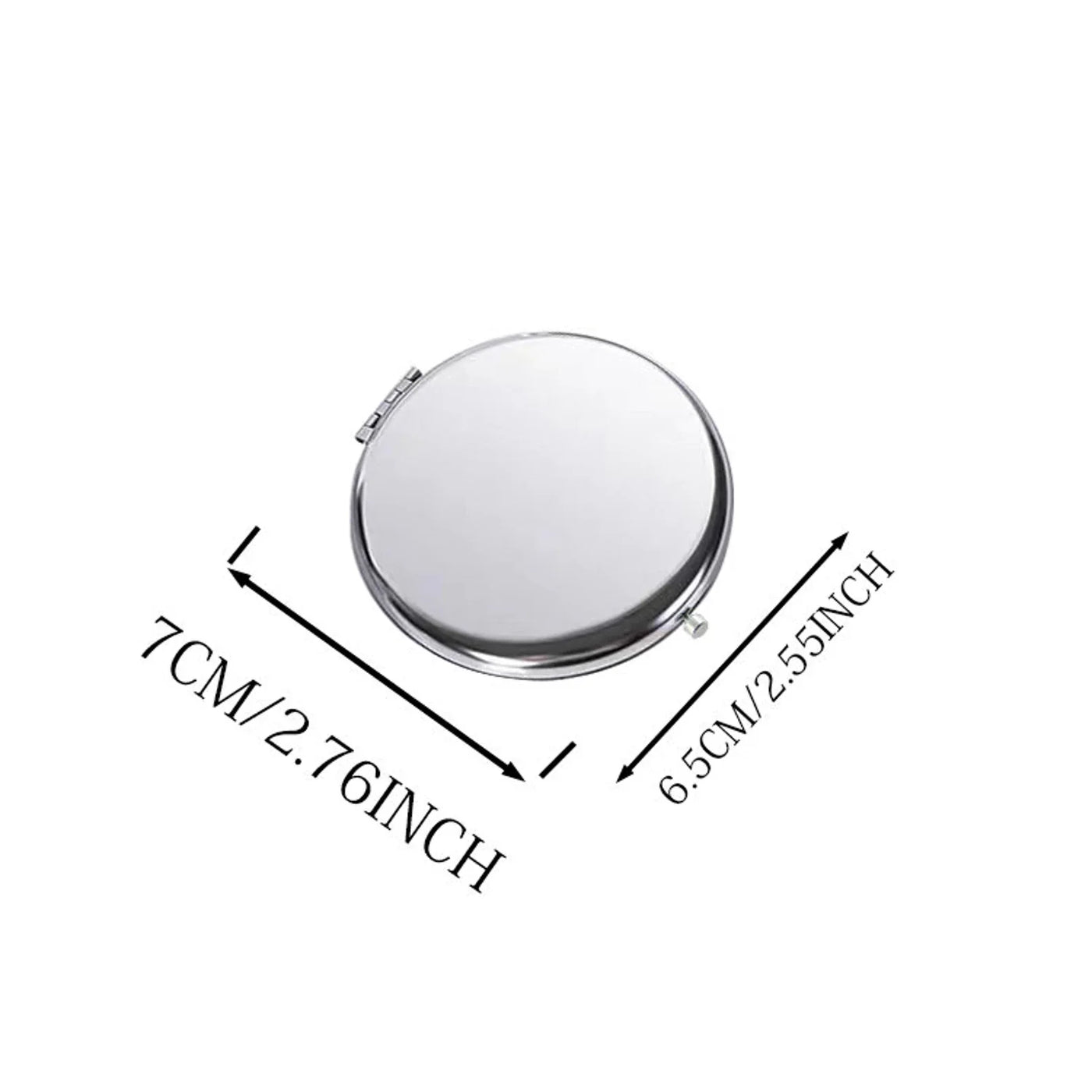Elegant Custom Compact Mirror - Engravable with Names and Special Dates,Perfect Wedding Favor for Guests, Ideal for Bridal Parties